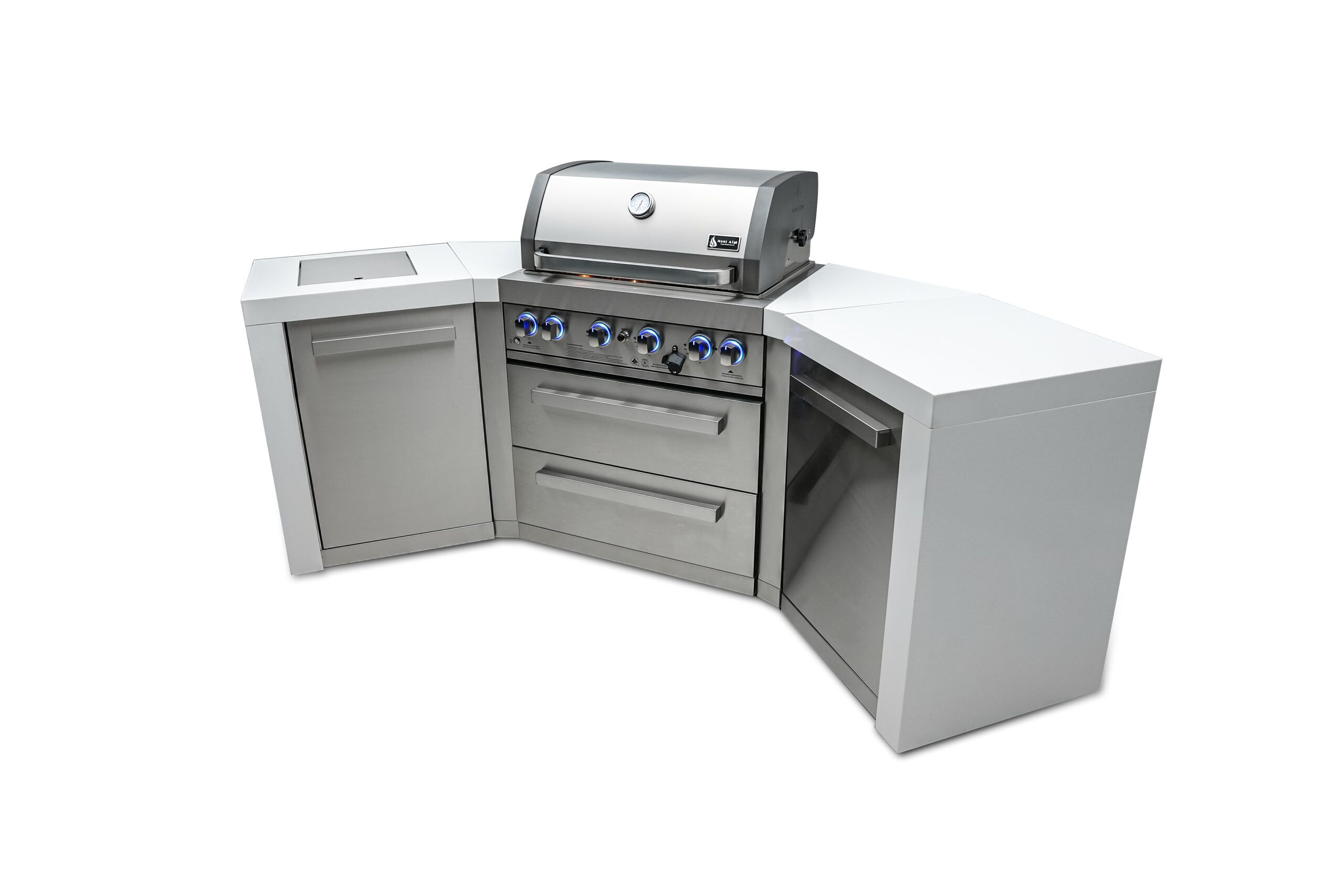 Mont Alpi 400 Deluxe Island with 45 Degree Corners - Image 3