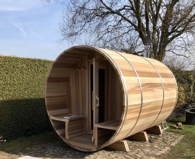 Outdoor Cedar Barrel Saunas - Image 13