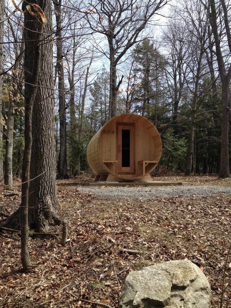 Outdoor Cedar Barrel Saunas - Image 12