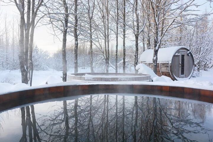 Outdoor Cedar Barrel Saunas - Image 6