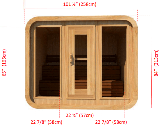 Outdoor Luna Sauna Package - Image 8