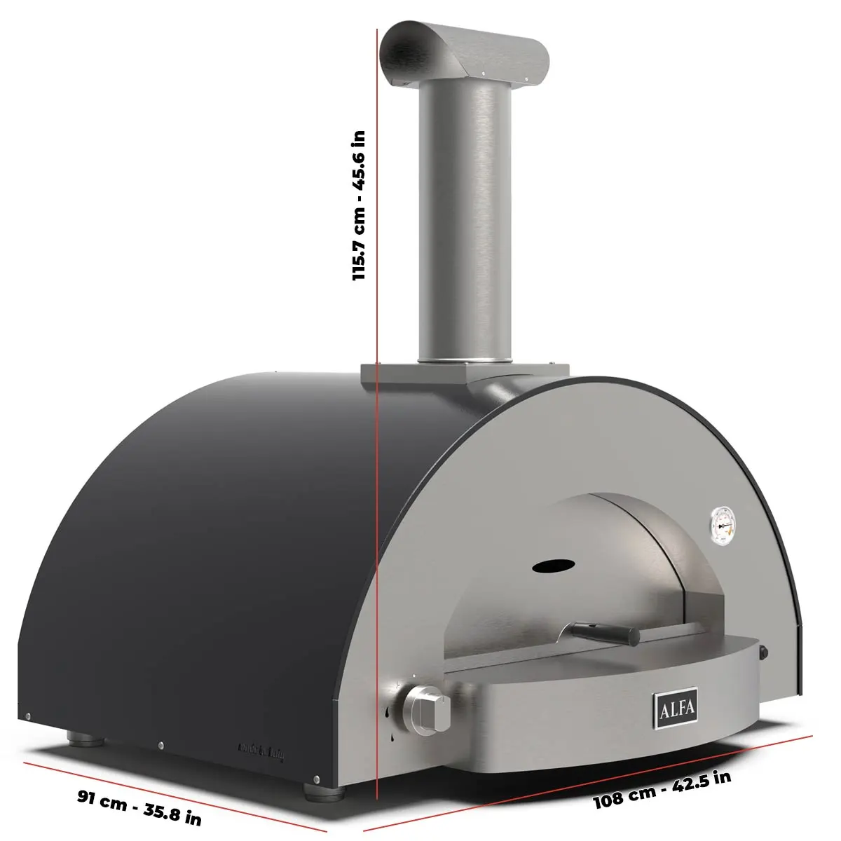 Alfa Forni Classico 4 Pizze - Image 3