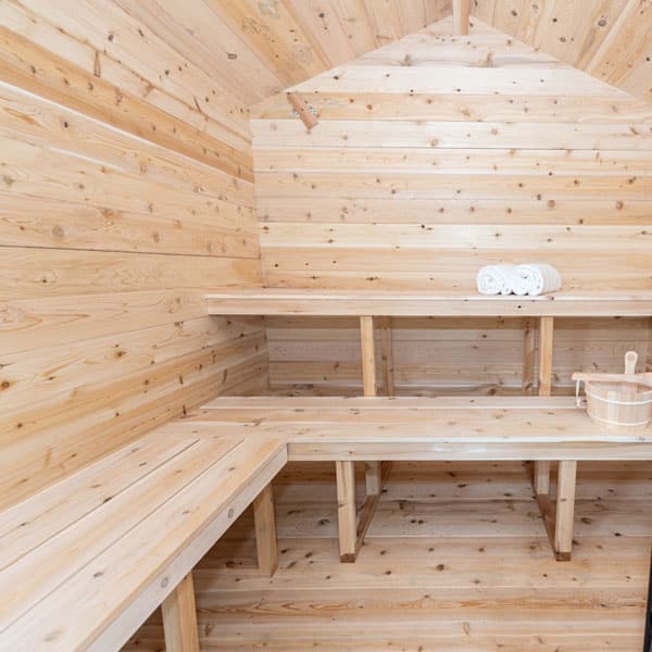 Canadian Timber - Georgian Cabin Sauna w/Porch - Image 15