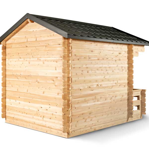 Canadian Timber - Georgian Cabin Sauna w/Porch - Image 5