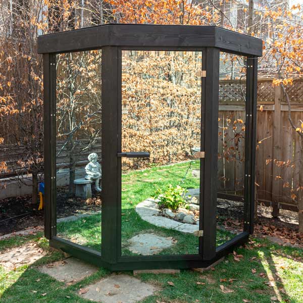 Trinity Pure Cube Sauna - Knotty Red Cedar - Image 4