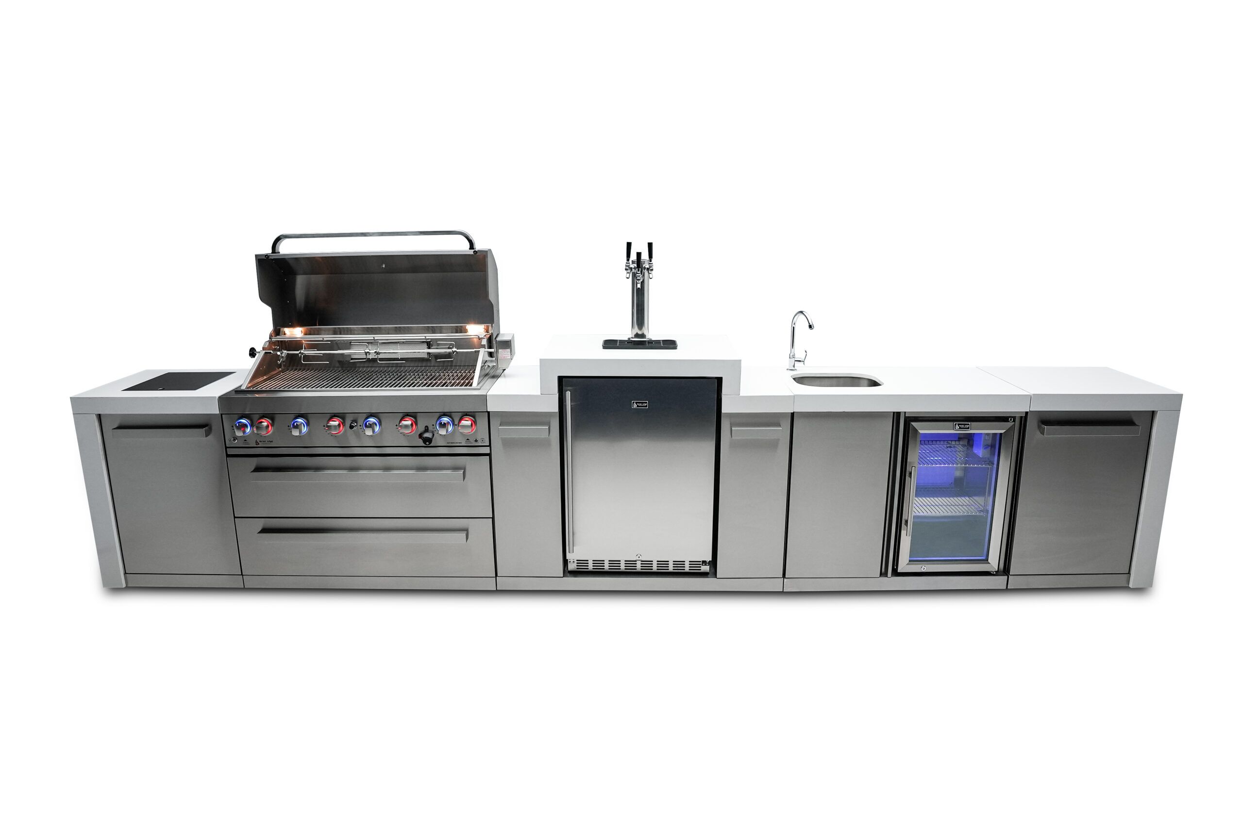 Mont Alpi 805 Deluxe Island with a Kegerator and a Beverage Center - Image 3