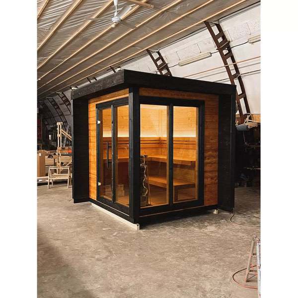 Estonian Patio S Outdoor Sauna - Image 9