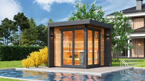 Estonian Patio S Outdoor Sauna - Image 2