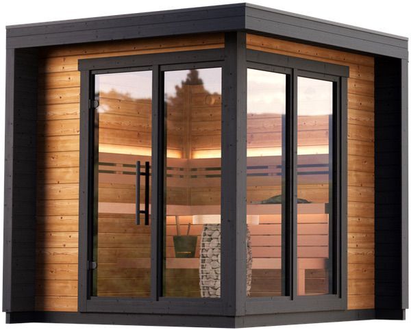 Estonian Patio S Outdoor Sauna - Image 4