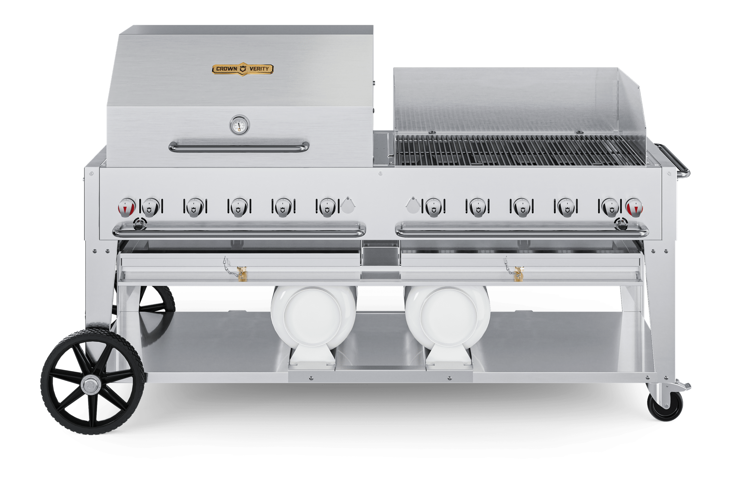 72" Club Series Grill - Dome & Windguard Pkg