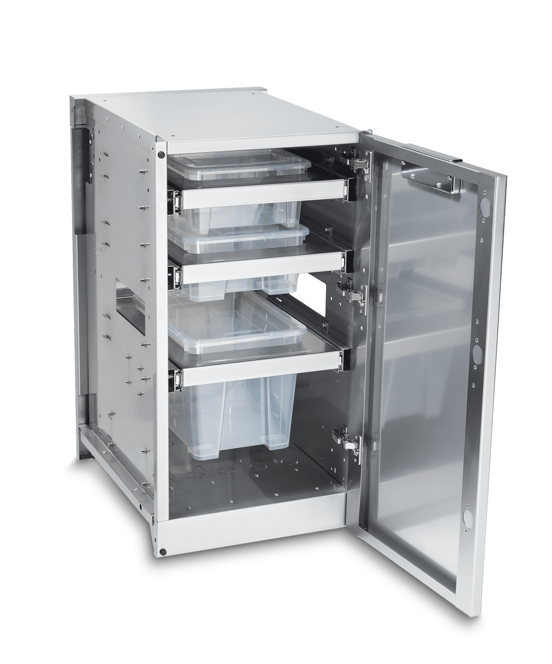 Infinite Cabinet Module with Universal Storage Drawer