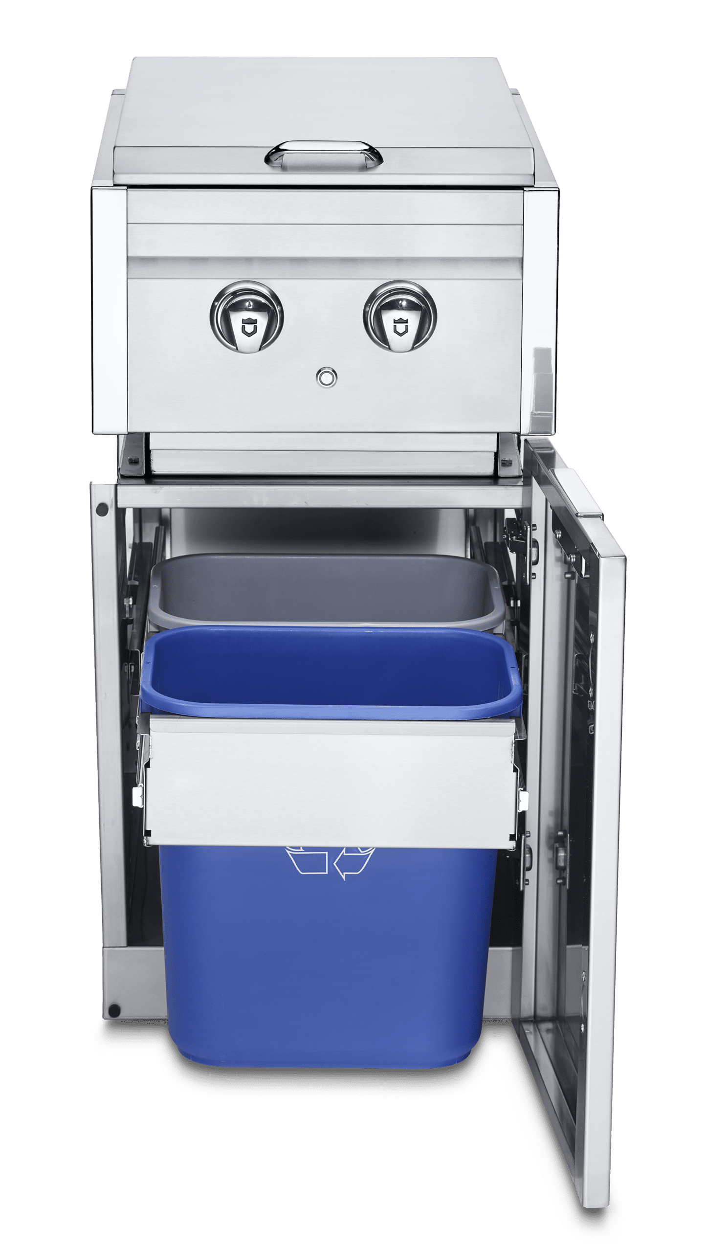 Infinite Series Cabinet Module with Dual Side Burner & Garbage Holder - Image 2