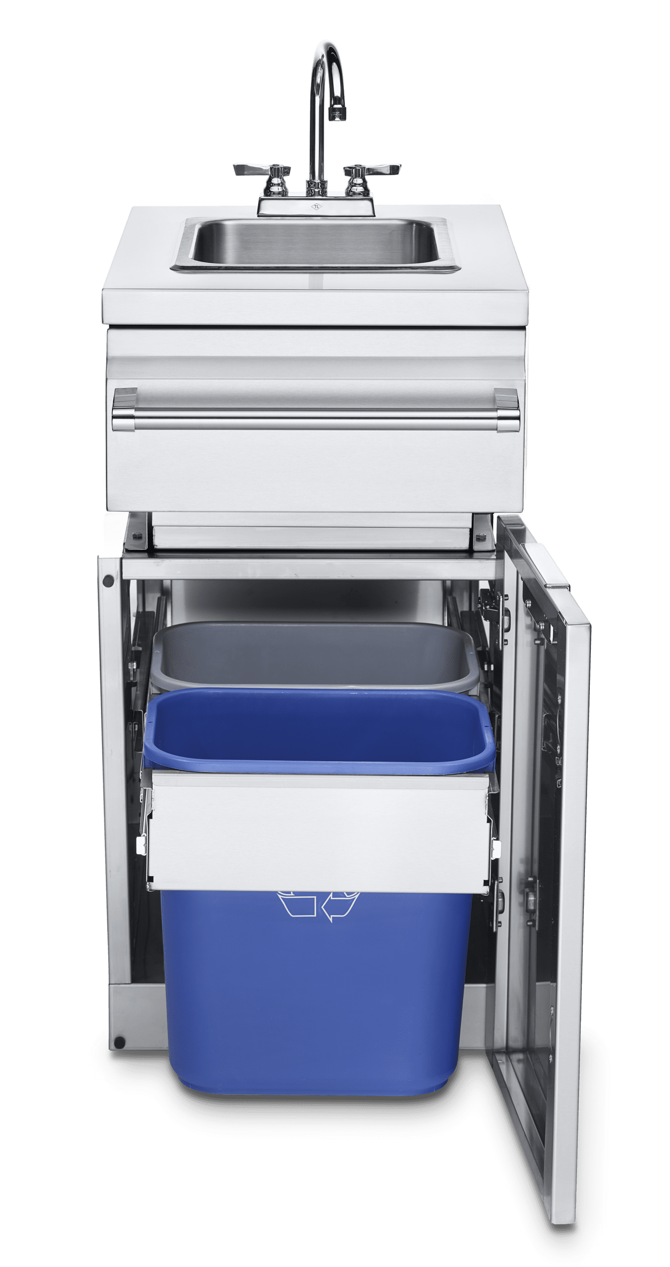 Infinite Series Cabinet Module with Sink & Storage - Image 2