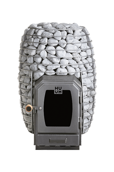 HUUM Hive Wood-Burning LS Sauna Heater, Exterior Wood Loading - Image 2