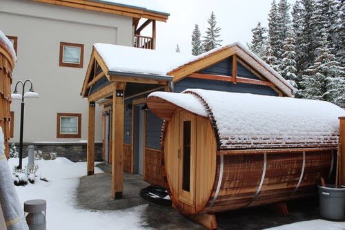 Barrel Sauna - 7 Foot Diameter - Knotty Cedar - Image 2