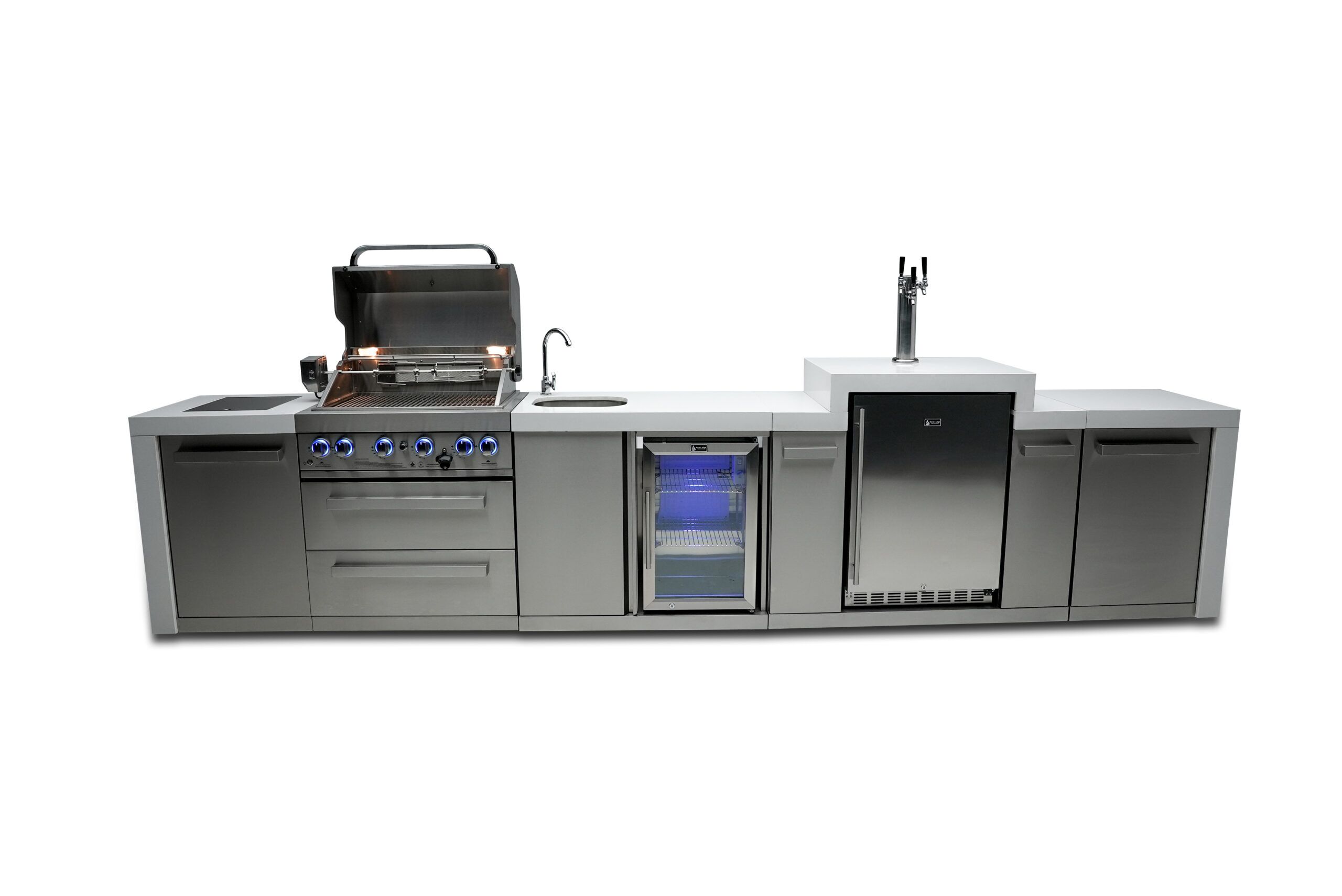 Mont Alpi 400 Deluxe Island with a Kegerator and a Beverage Center - Image 3