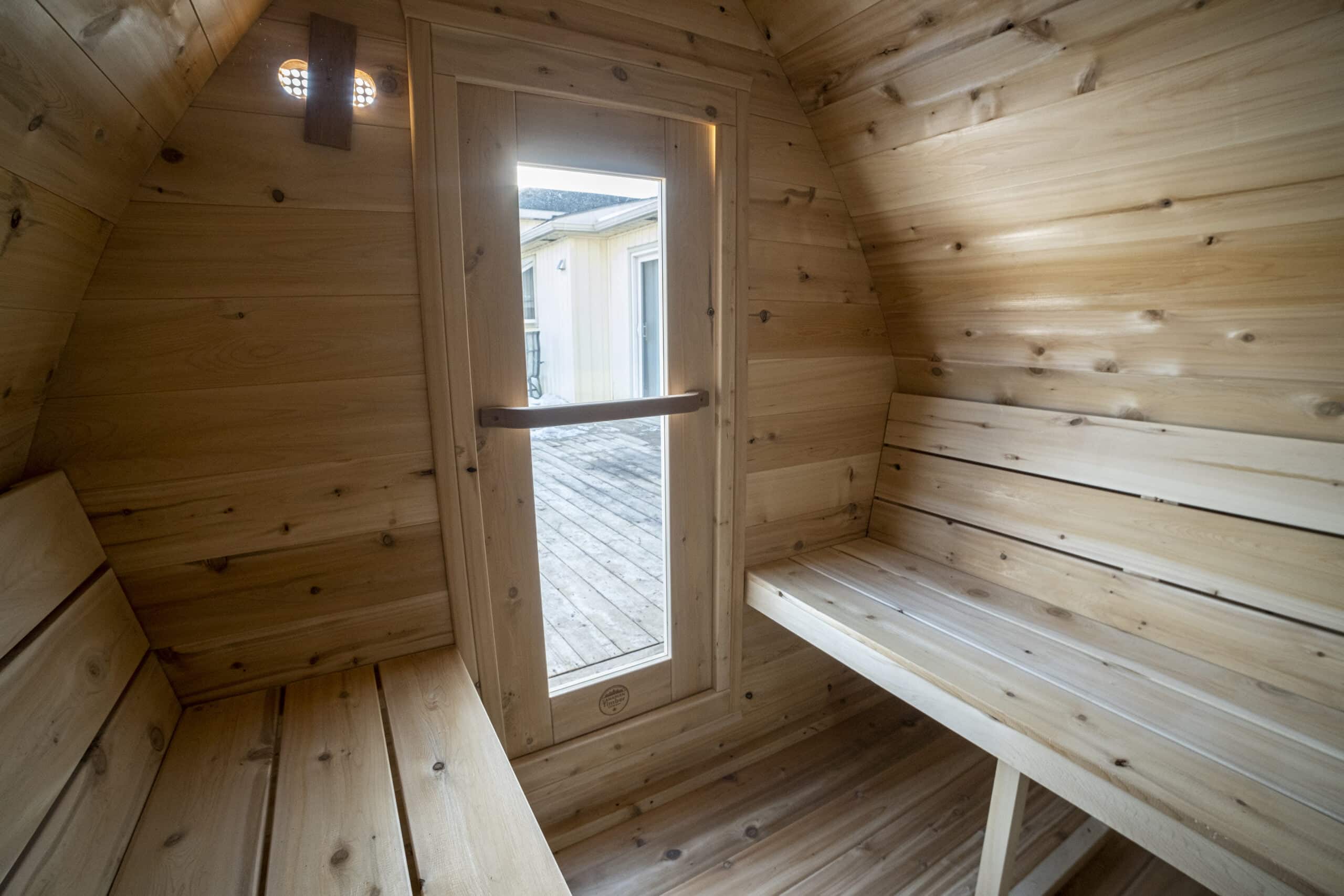 Canadian Timber - MiniPOD Sauna - Image 5
