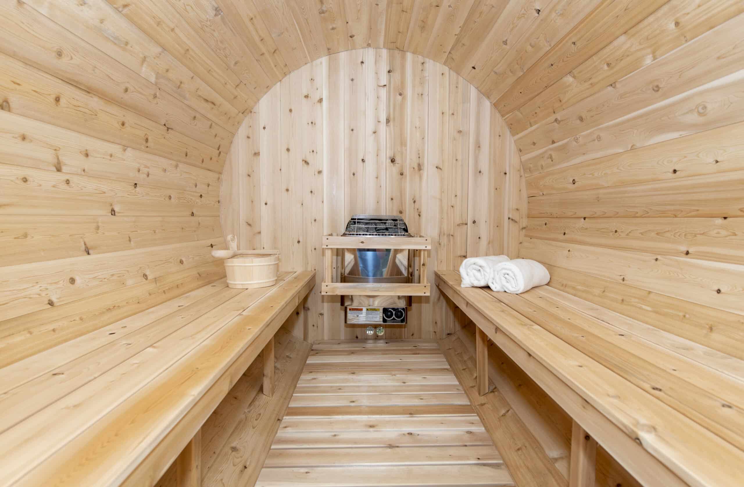 Canadian Timber - Tranquility Barrel Sauna - Image 2