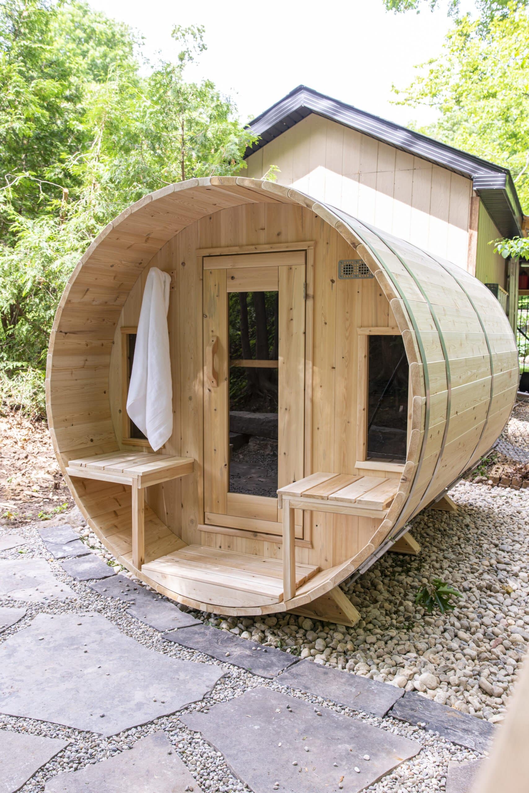Canadian Timber - Tranquility Barrel Sauna - Image 4