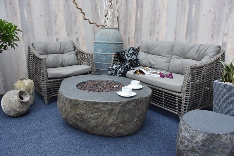 Elementi Boulder Fire Pit - OFG110 - Image 7
