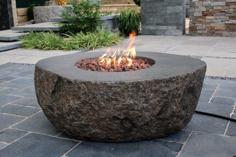 Elementi Boulder Fire Pit - OFG110