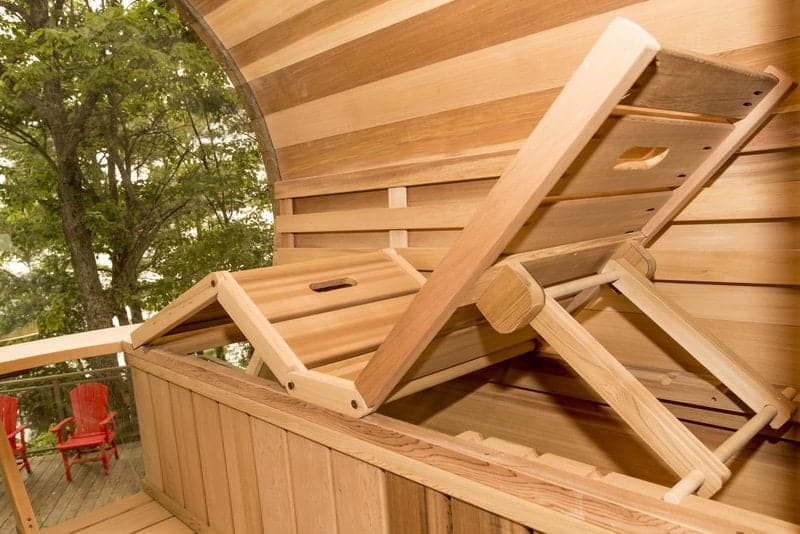 Panoramic View Cedar Barrel Sauna - Image 12