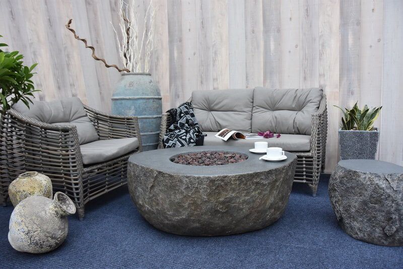 Elementi Boulder Fire Pit - OFG110 - Image 5