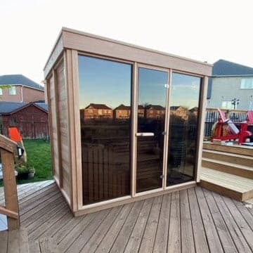 Pure Cube 670 Outdoor Sauna