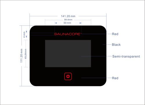 Elite ‘R’ Series Sauna Heater w/ SSB-SAUNA Control System - Saunacore - Image 6