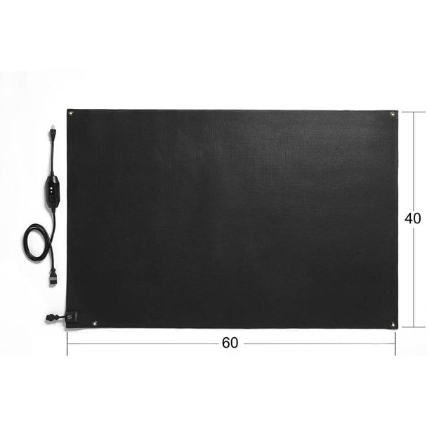 HeatTrak - Heated Snow Melting Entrance Mat - Large - 40"x60" - 5.3 amps - Image 2